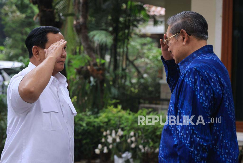 Prabowo Meminta Restu SBY Sebelum Mengunjungi KPU, Didapatkan Pujian dari Demokrat