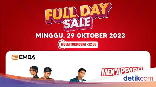 Sebuah Penawaran Istimewa: Potongan Harga Luar Biasa 50% + 20% untuk Pakaian Pria & Wanita di Transmart Full Day Sale