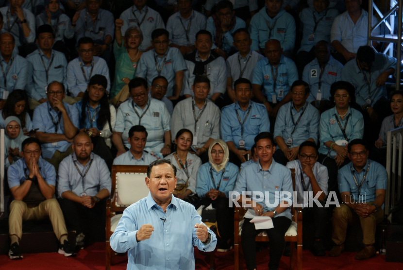 Debat Pertama antara Calon Presiden, Prabowo Dianggap Fokus