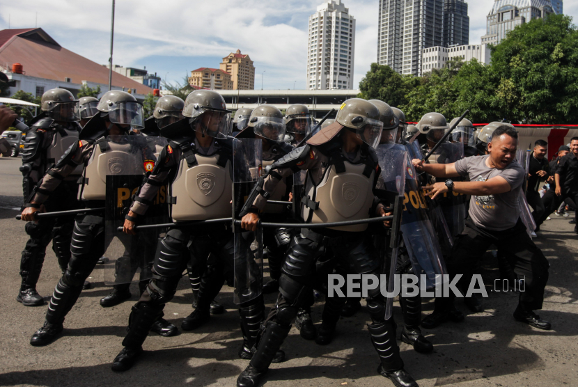 Polda Metro Jaya Menggelar Tactical Floor Game (TFG) untuk Menjamin Kelancaran Pemilu 2024