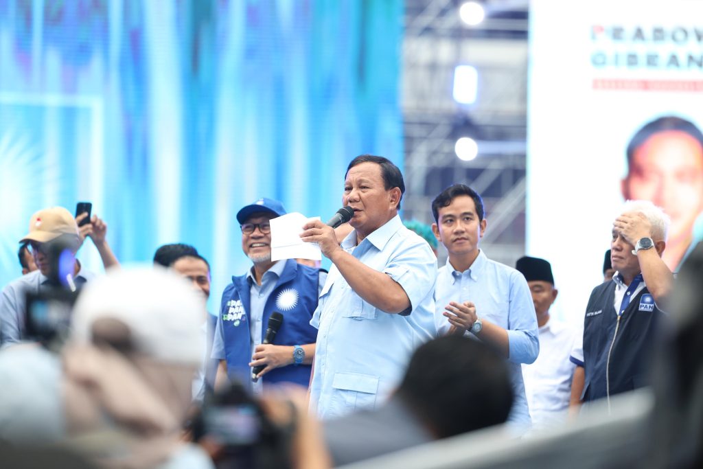 Bertepatan dengan Isra Mi’raj, Prabowo Subianto Ajak Puluhan Ribu Warga di Bandung Berdoa untuk Palestina