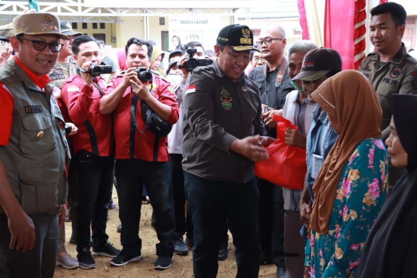 Wakil Gubernur Kalteng Melakukan Tinjauan di Pasar Penyeimbang Barito Timur