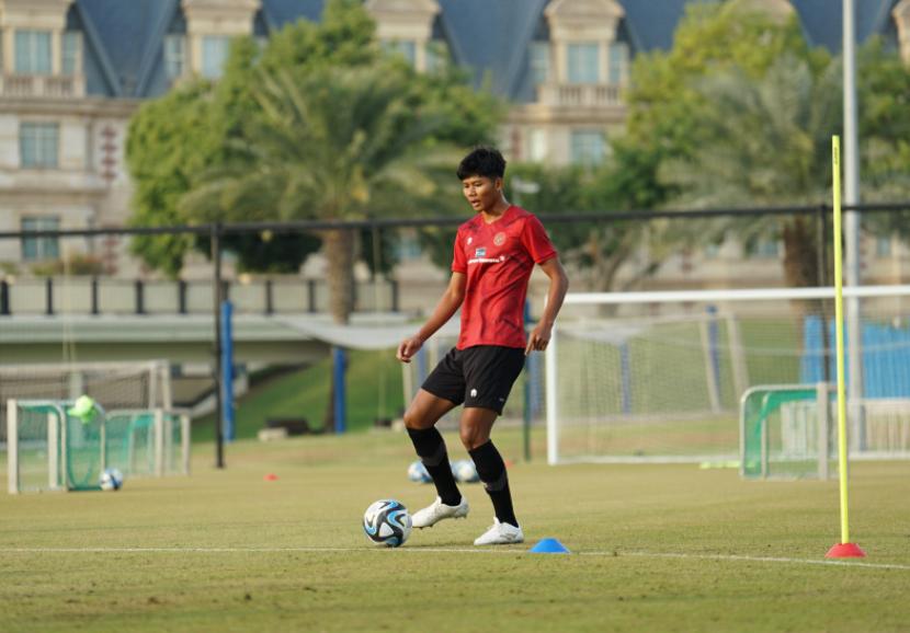 Arkhan Kaka Berharap Tampil Lebih Unggul di Laga Kedua Melawan Tim U-20 China