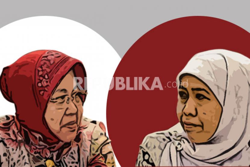 Khofifah Diklaim Lebih Bermodal Politik Ketimbang Risma menurut Pengamat