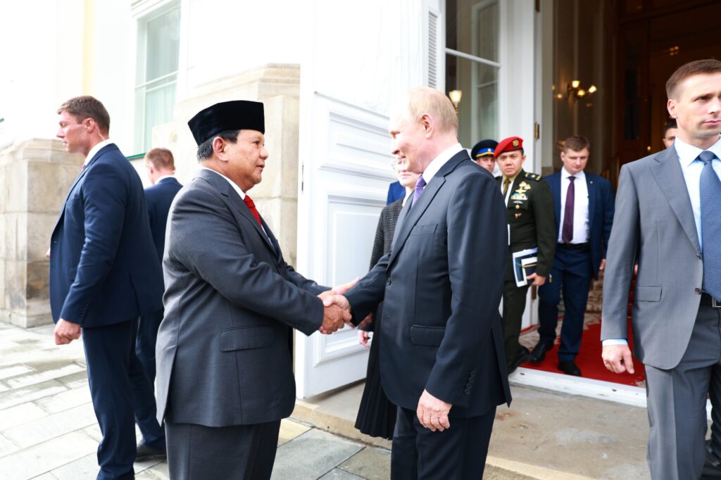 Calling Russia a ‘Good Friend,’ Prabowo Subianto Highlights Russia’s Role in Supporting Indonesia’s Military